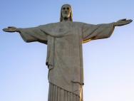 Статуя христа-искупителя, рио-де-жанейро, бразилия